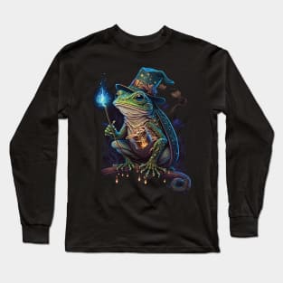 wizard frog Long Sleeve T-Shirt